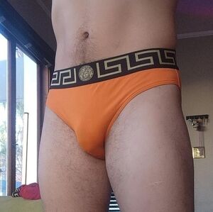 Versace Swim Briefs (Cheaper On Depop)